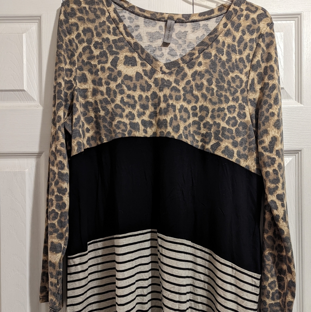 Honeyme long sleeved top XL